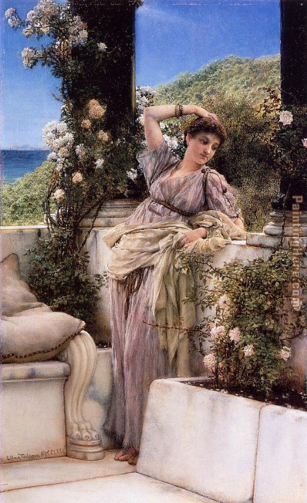 Sir Lawrence Alma-Tadema Thou Rose of all the Roses